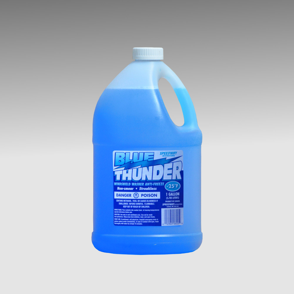 Blue Thunder Washer Fluid - 1 Gallon Bottle