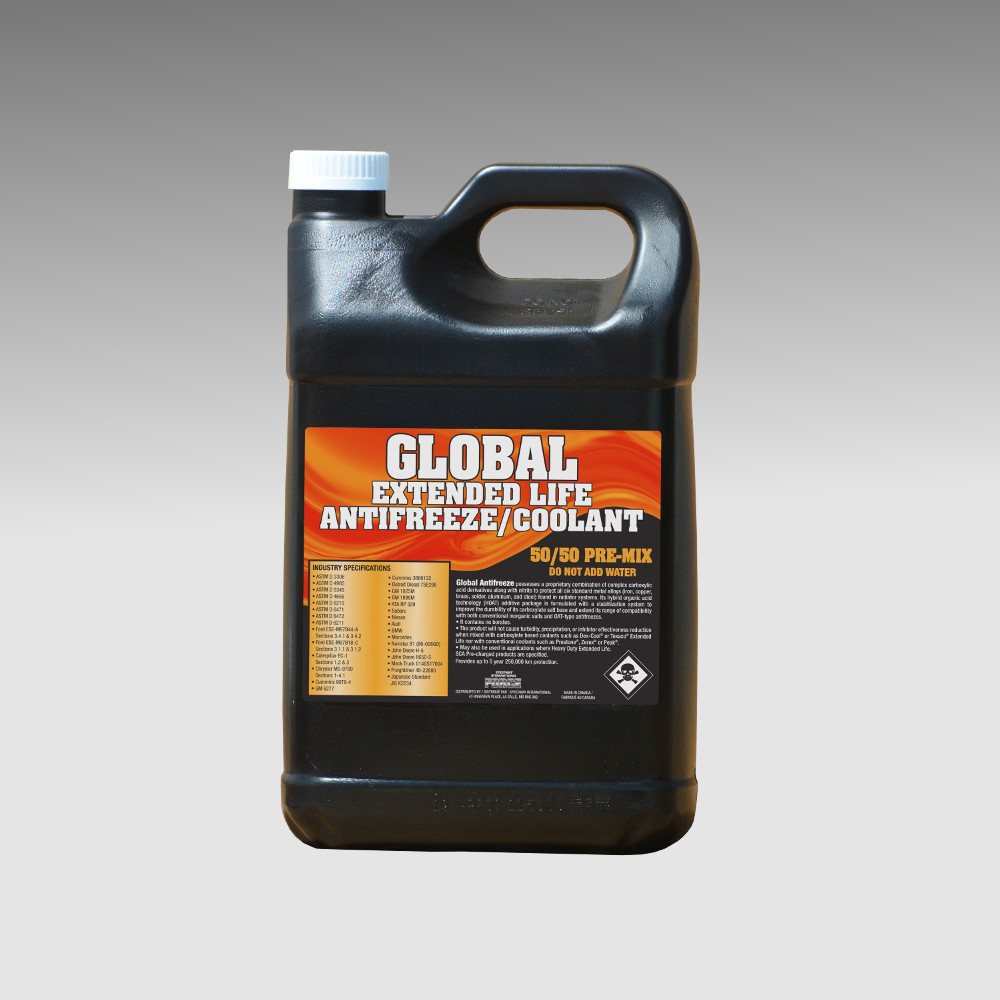 Global Extended Life 50/50 Premix - 3.78 Litre Bottle