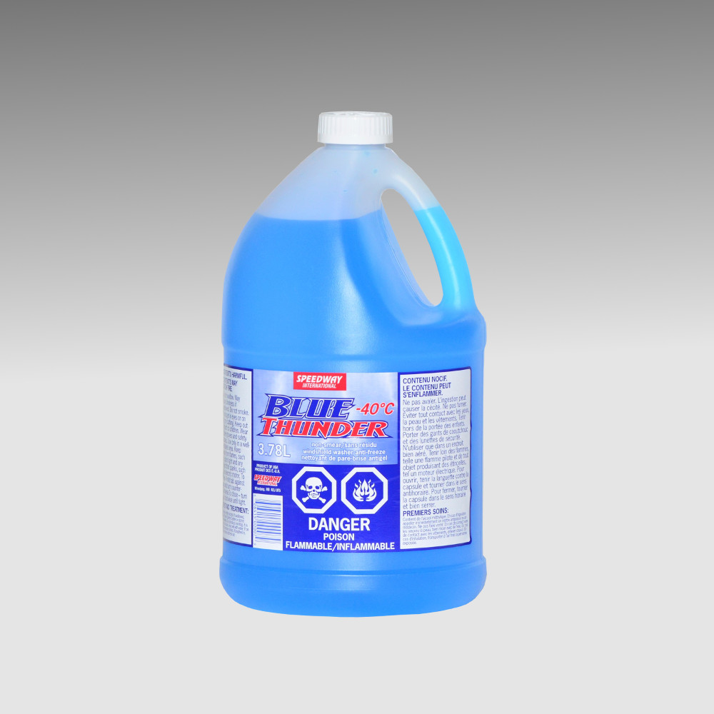 Blue Thunder Washer Fluid - 3.78 Litre Bottle
