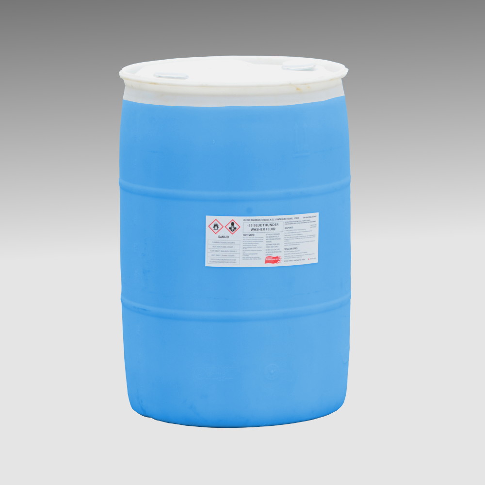 Blue Thunder Washer Fluid - 205 Litre Drum